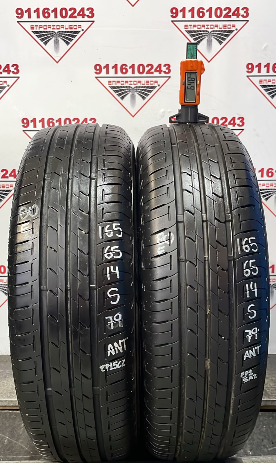 BRIDGESTONE ECOPIA USADO  165/65 R14 79 S